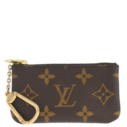 Louis Vuitton Monogram Pochette Cles Coin Purse M62650