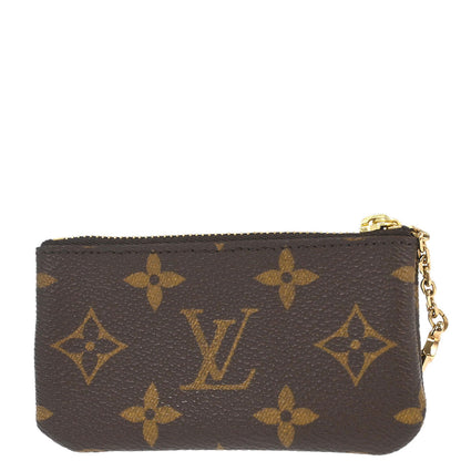 Louis Vuitton Monogram Pochette Cles Coin Purse M62650