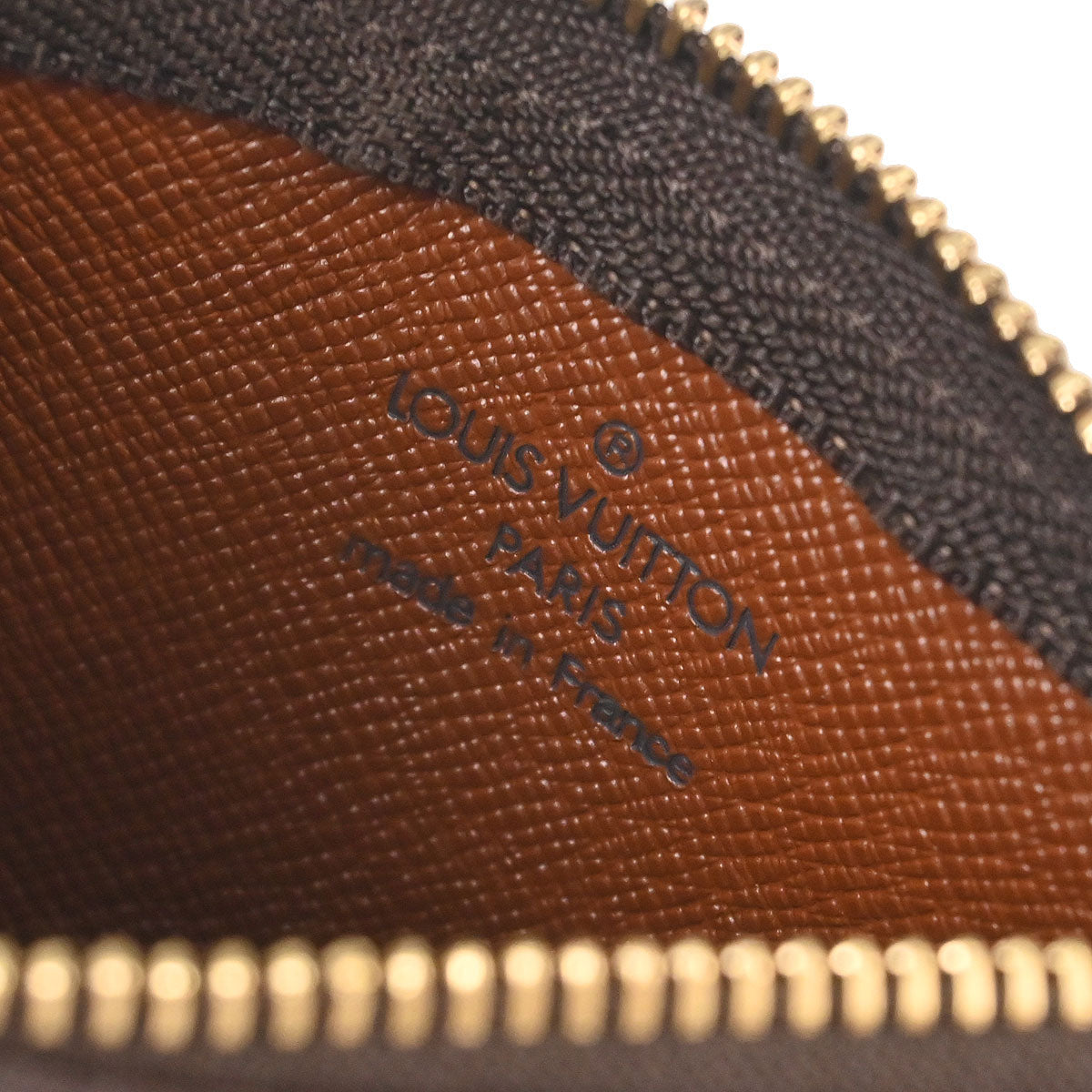 Louis Vuitton Monogram Pochette Cles Coin Purse M62650