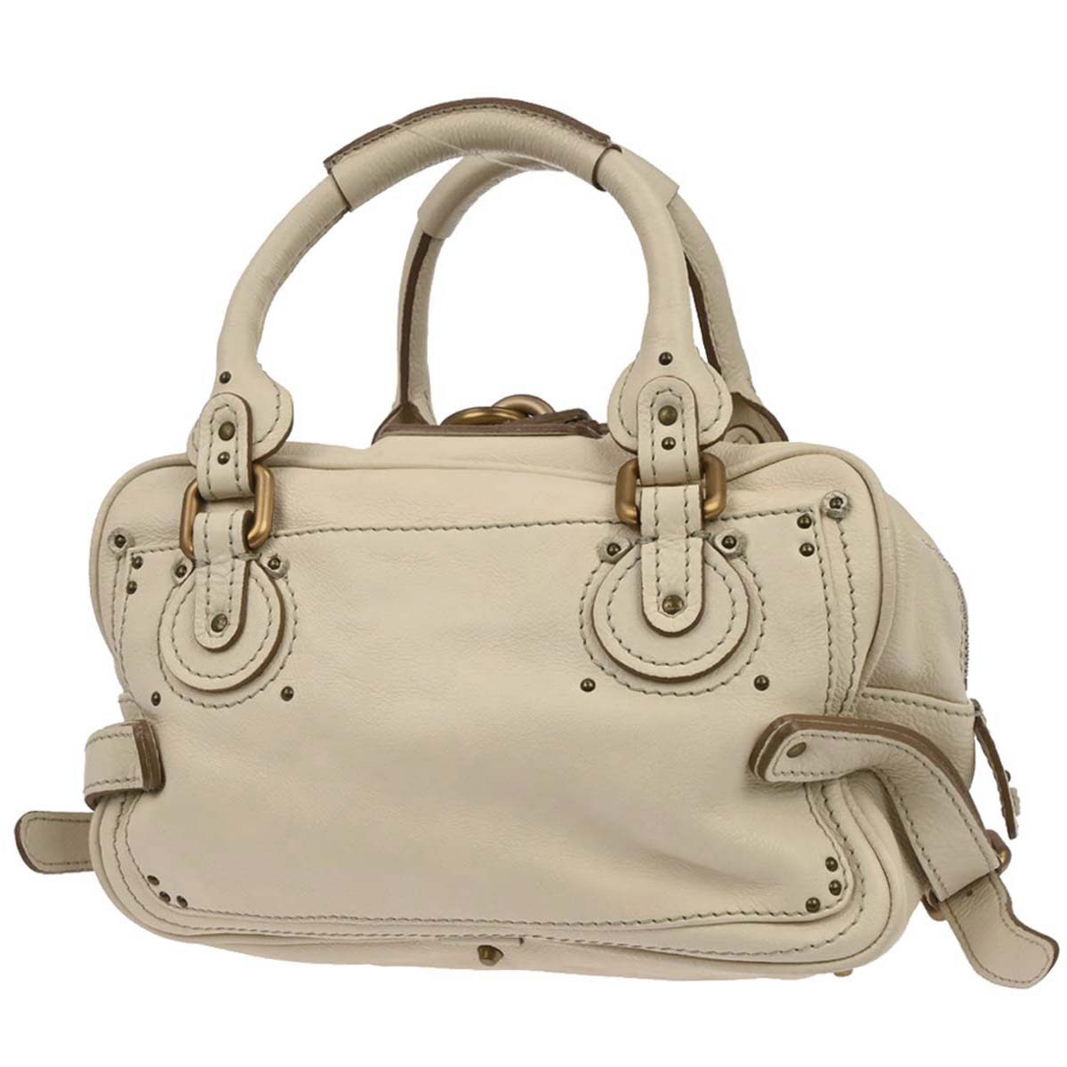 Chloe Ivory Paddington Mini Handbag
