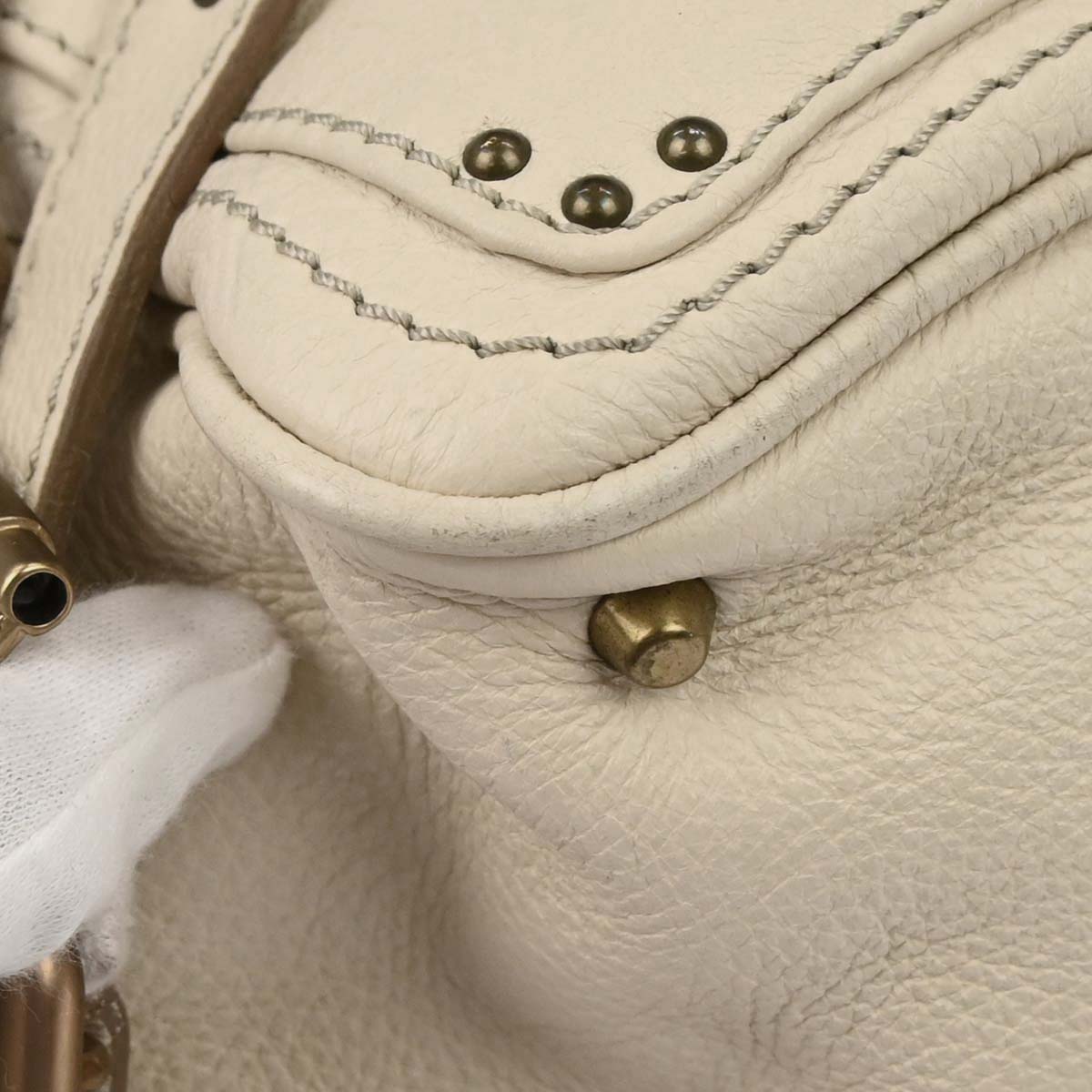 Chloe Ivory Paddington Mini Handbag