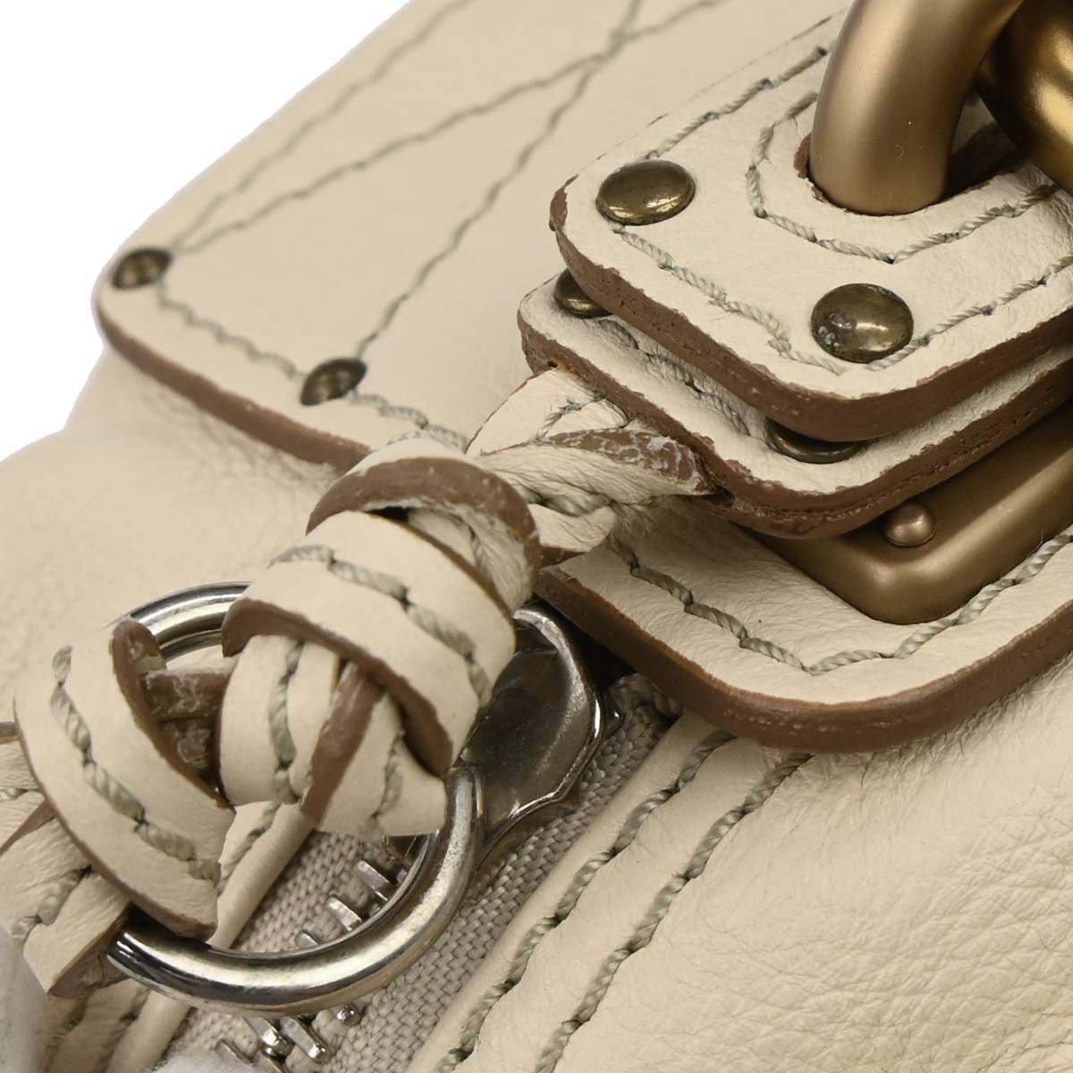 Chloe Ivory Paddington Mini Handbag