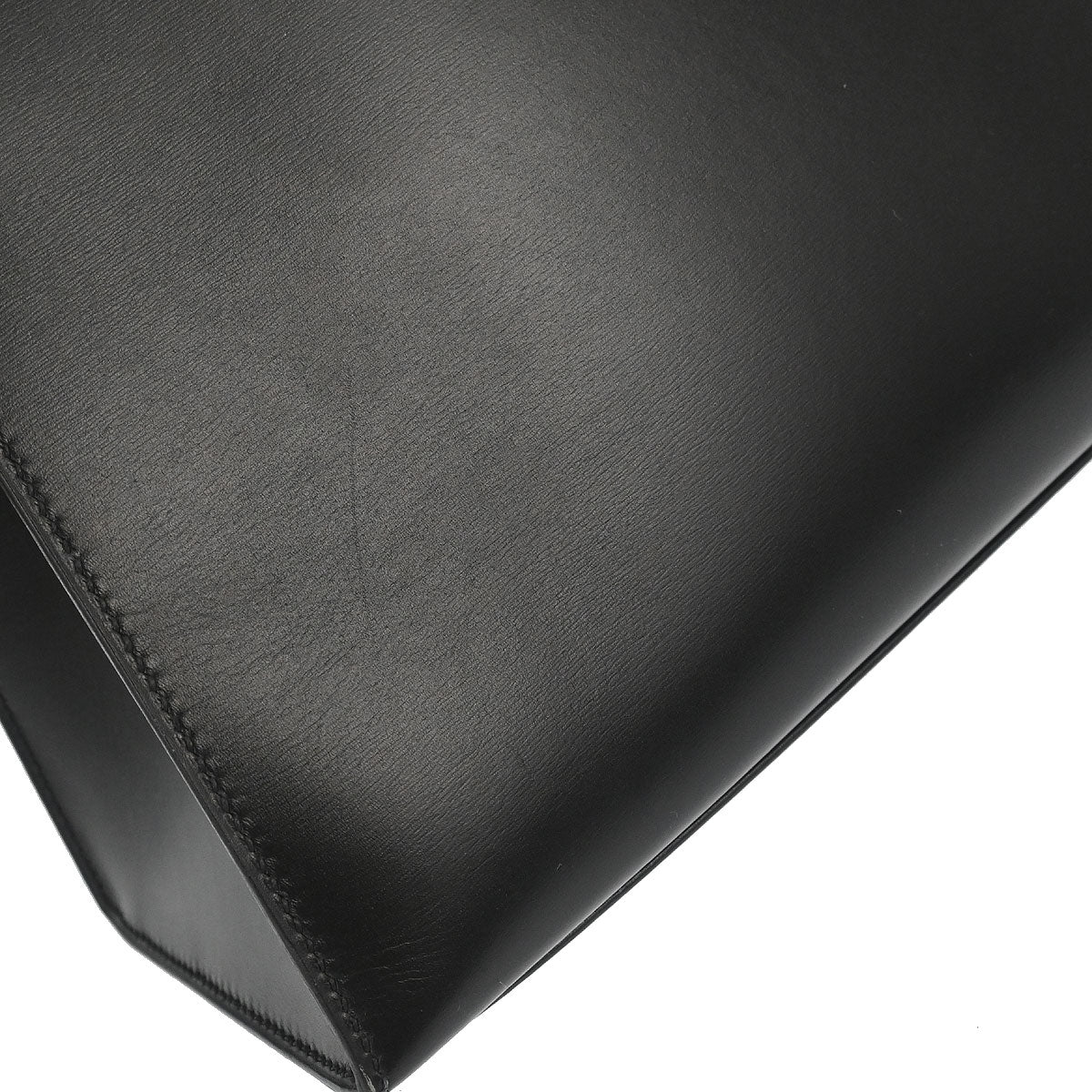 Hermes Black Box Calf Kelly 28 Sellier 2way Shoulder Handbag