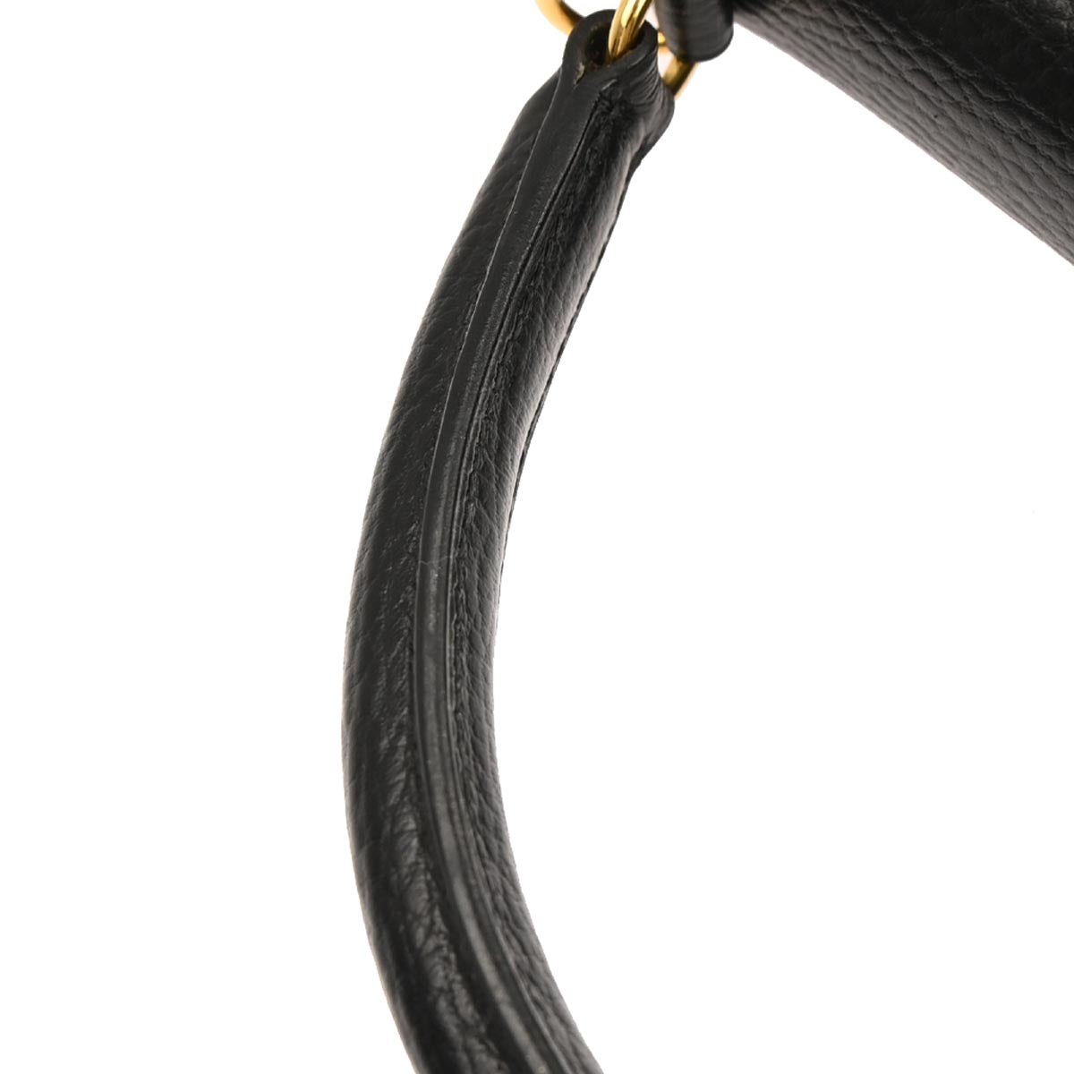Hermes Black Ardennes Kelly 32 Retourne 2way Shoulder Handbag