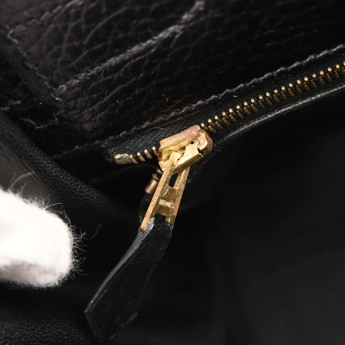 Hermes Black Ardennes Kelly 32 Retourne 2way Shoulder Handbag