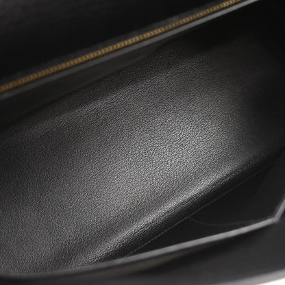 Hermes Black Ardennes Kelly 32 Retourne 2way Shoulder Handbag