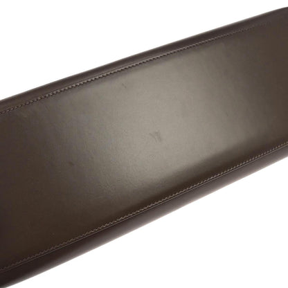 Hermes Ebene Box Calf Kelly 32 Sellier 2way Shoulder Handbag