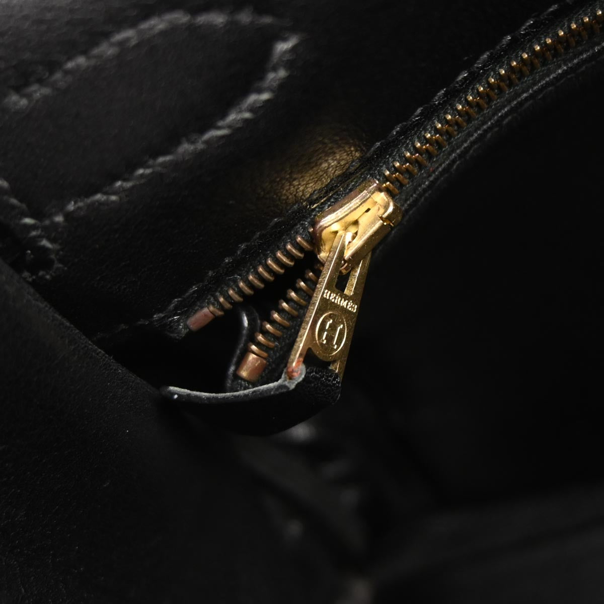 Hermes Black Gulliver Kelly 32 Retourne 2way Shoulder Handbag