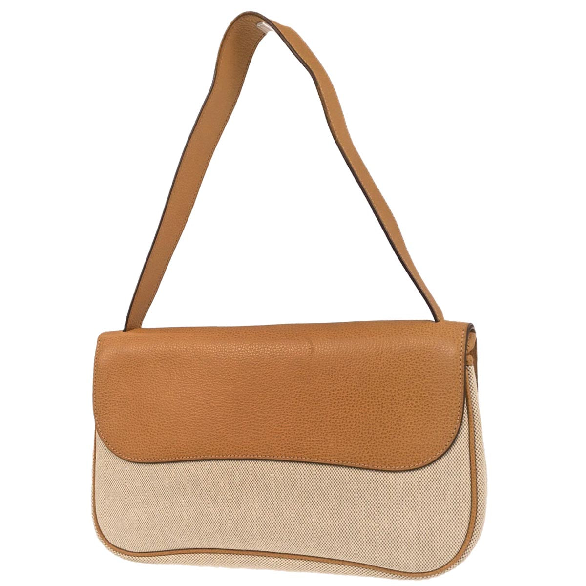 Hermes Natural Toile H Vache Liegee Sac Colorado MM Shoulder Bag