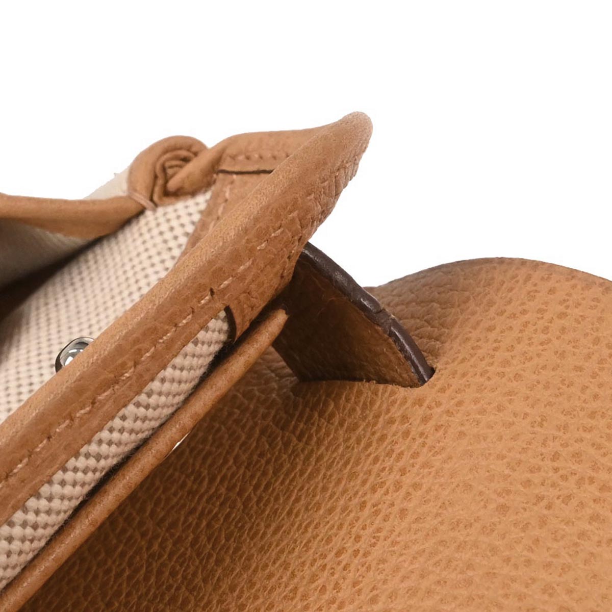 Hermes Natural Toile H Vache Liegee Sac Colorado MM Shoulder Bag