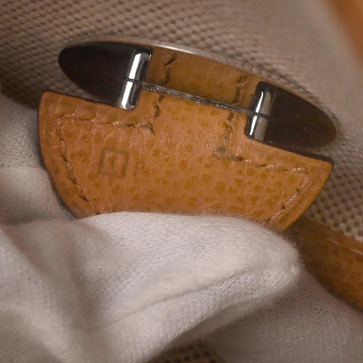 Hermes Natural Toile H Vache Liegee Sac Colorado MM Shoulder Bag