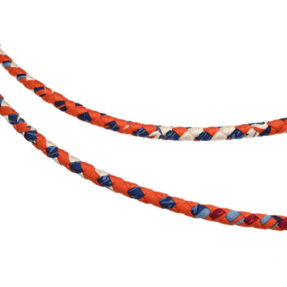 Hermes Blue Orange Evercolor Silk Sac Soie Cool 22 Shoulder Bag