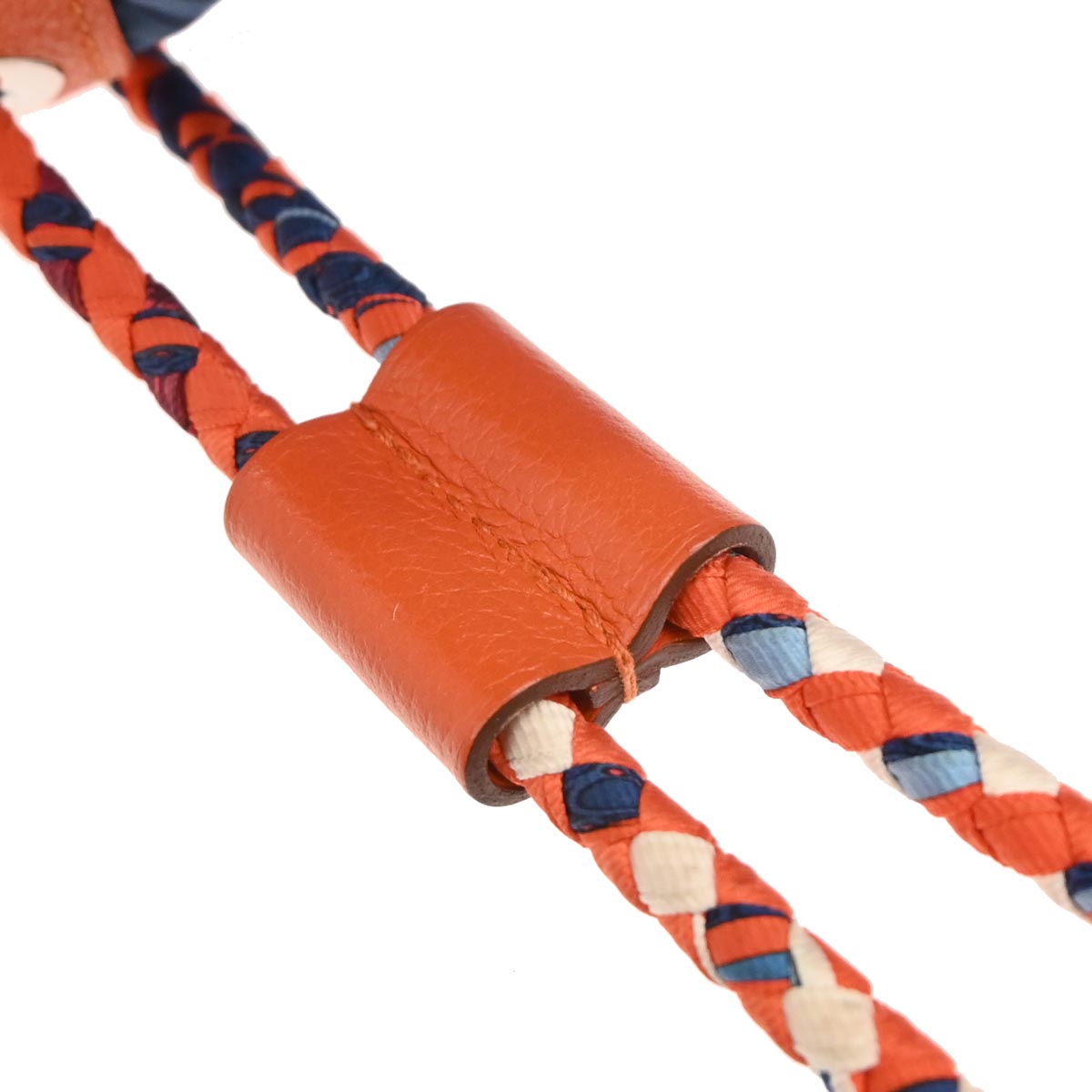 Hermes Blue Orange Evercolor Silk Sac Soie Cool 22 Shoulder Bag