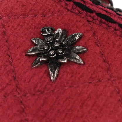 Chanel Red Wool Paris-Salzburg Shoulder Bag