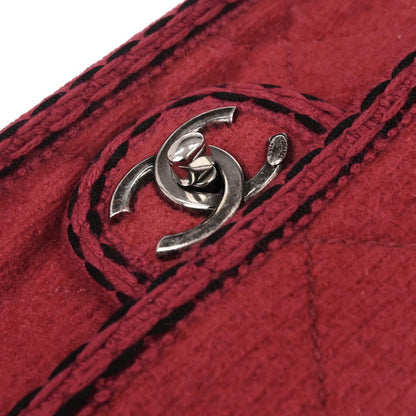 Chanel Red Wool Paris-Salzburg Shoulder Bag