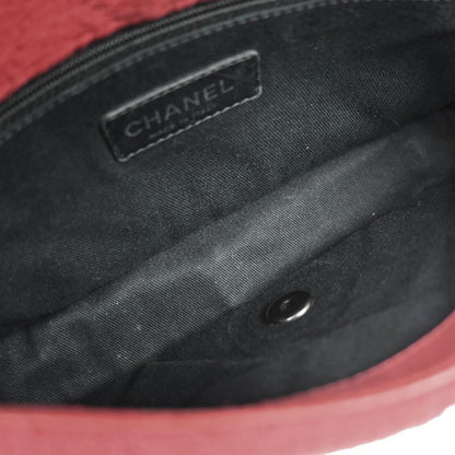 Chanel Red Wool Paris-Salzburg Shoulder Bag