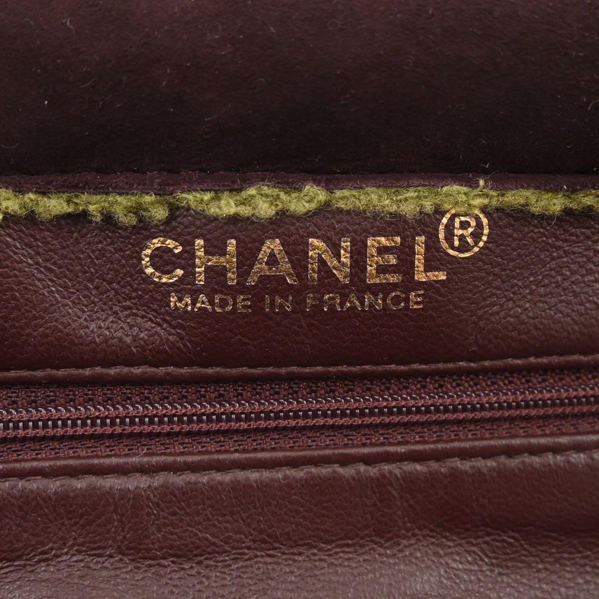 Chanel Brown Mouton Tote Handbag