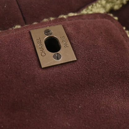 Chanel Brown Mouton Tote Handbag