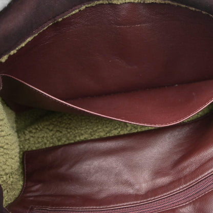 Chanel Brown Mouton Tote Handbag