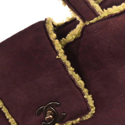 Chanel Brown Mouton Tote Handbag