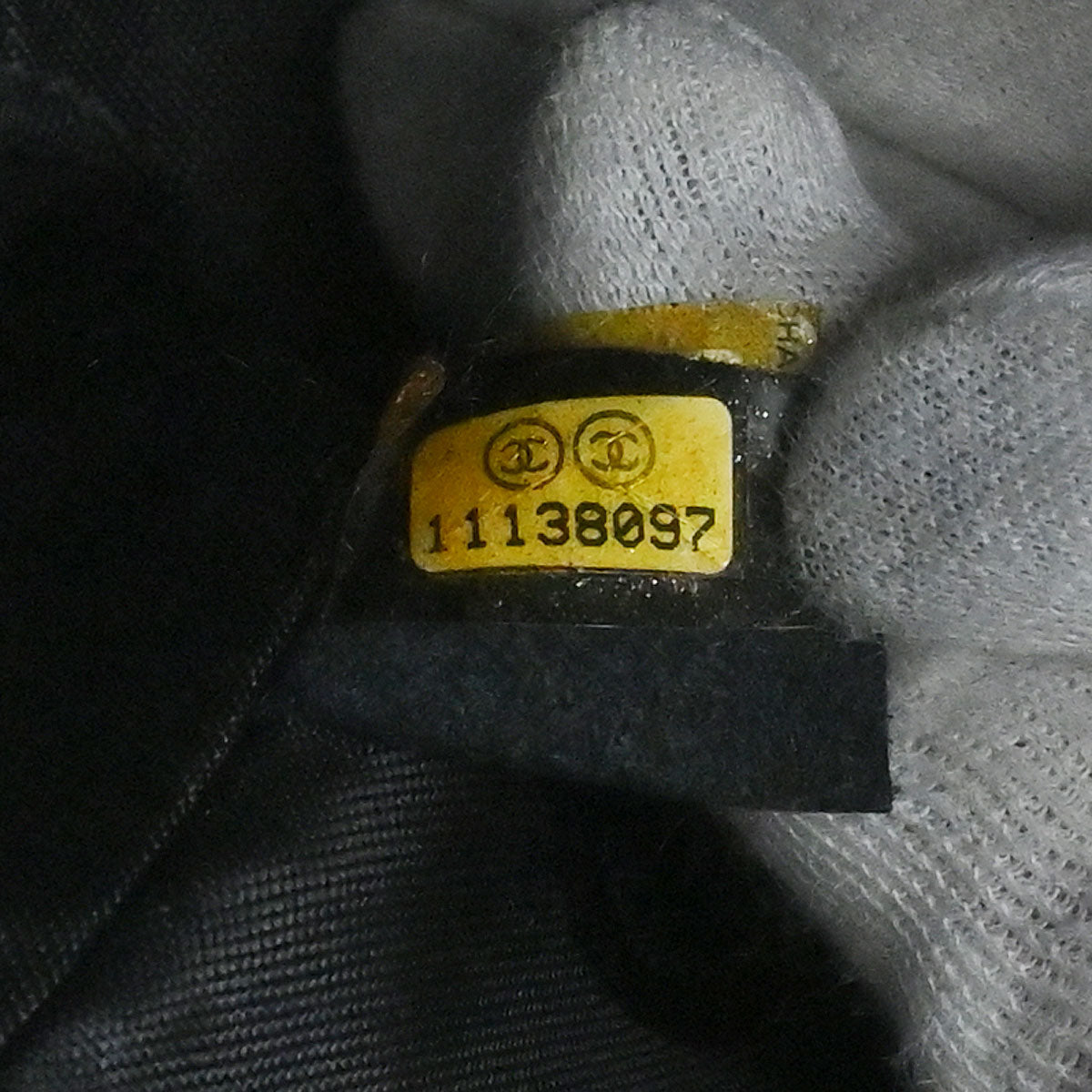 Chanel Black Calfskin Wild Stitch Single Flap Shoulder Bag