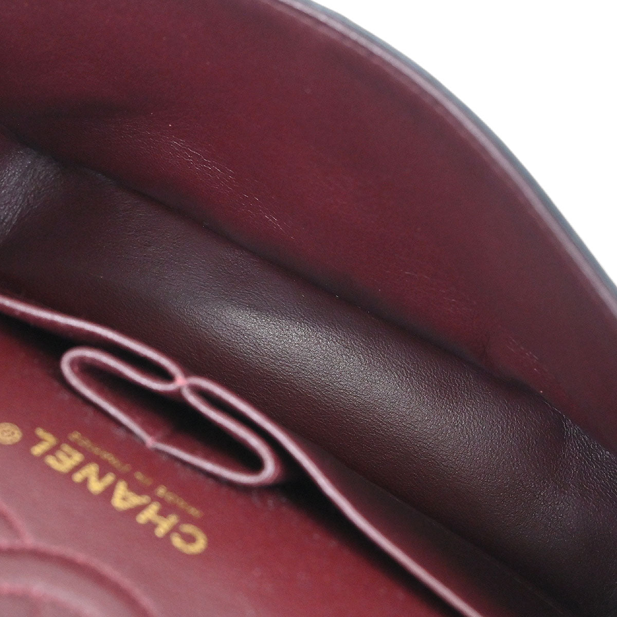 Chanel Black Lambskin Small Classic Double Flap Shoulder Bag