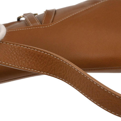 Christian Dior Brown Leather Double Saddle Handbag