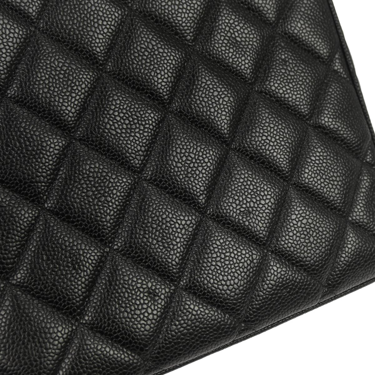 Chanel Black Caviar Skin Shoulder Bag