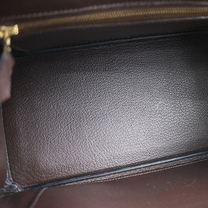 Hermes Chocolat Epsom Birkin 25 Handbag