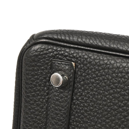 Hermes Black Togo Birkin 30 Handbag