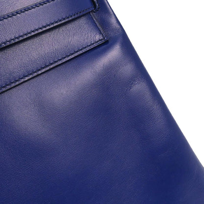 Hermes Blue Royal Box Calf Kelly 32 Retourne 2way Shoulder Handbag