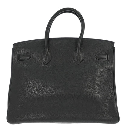 Hermes Black Togo Birkin 35 Handbag