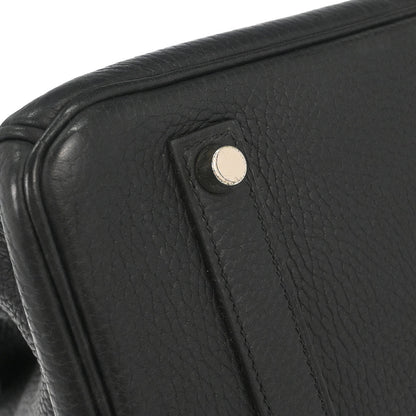 Hermes Black Togo Birkin 35 Handbag