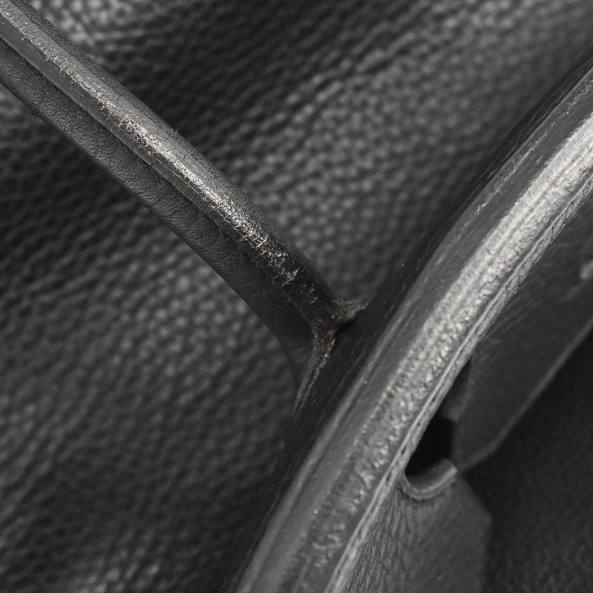 Hermes Black Togo Birkin 35 Handbag