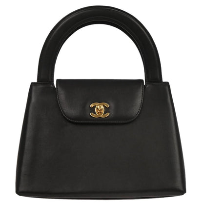 Chanel 1997-1999 Black Lambskin Handbag