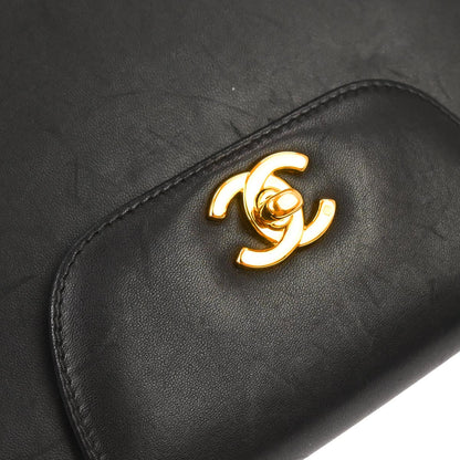 Chanel 1997-1999 Black Lambskin Handbag