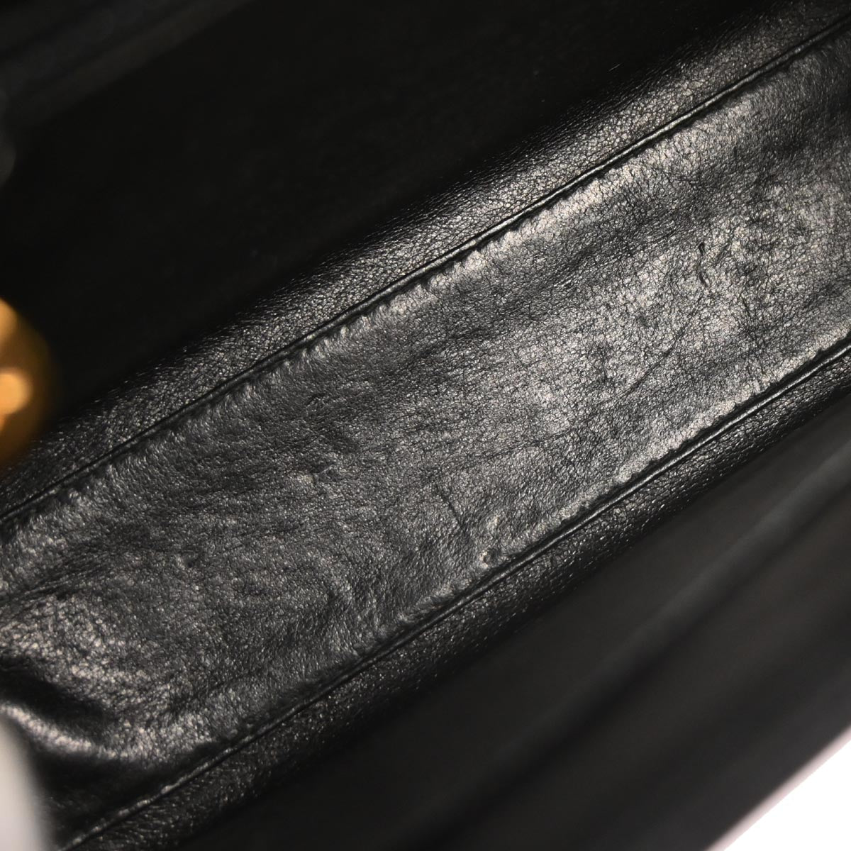 Chanel 1997-1999 Black Lambskin Handbag