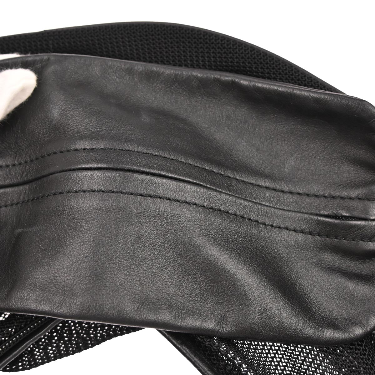 Chanel 2003-2004 Black Nylon Mesh Tassel Hobo Handbag