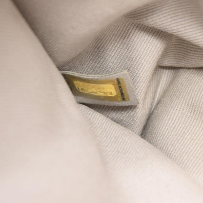 Chanel 2012 Brown Calfskin Mademoiselle Lock Chain Shoulder Bag