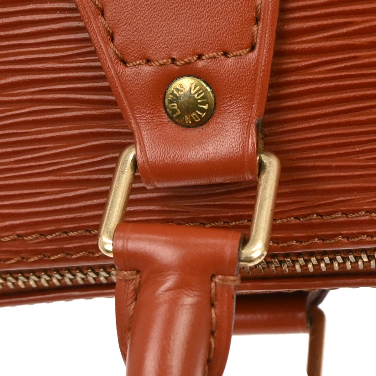 Louis Vuitton Brown Epi Speedy 25 Handbag M43013