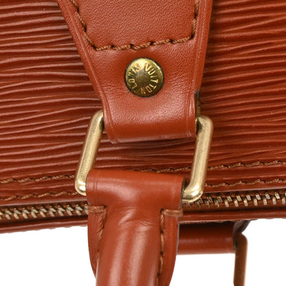 Louis Vuitton Brown Epi Speedy 25 Handbag M43013