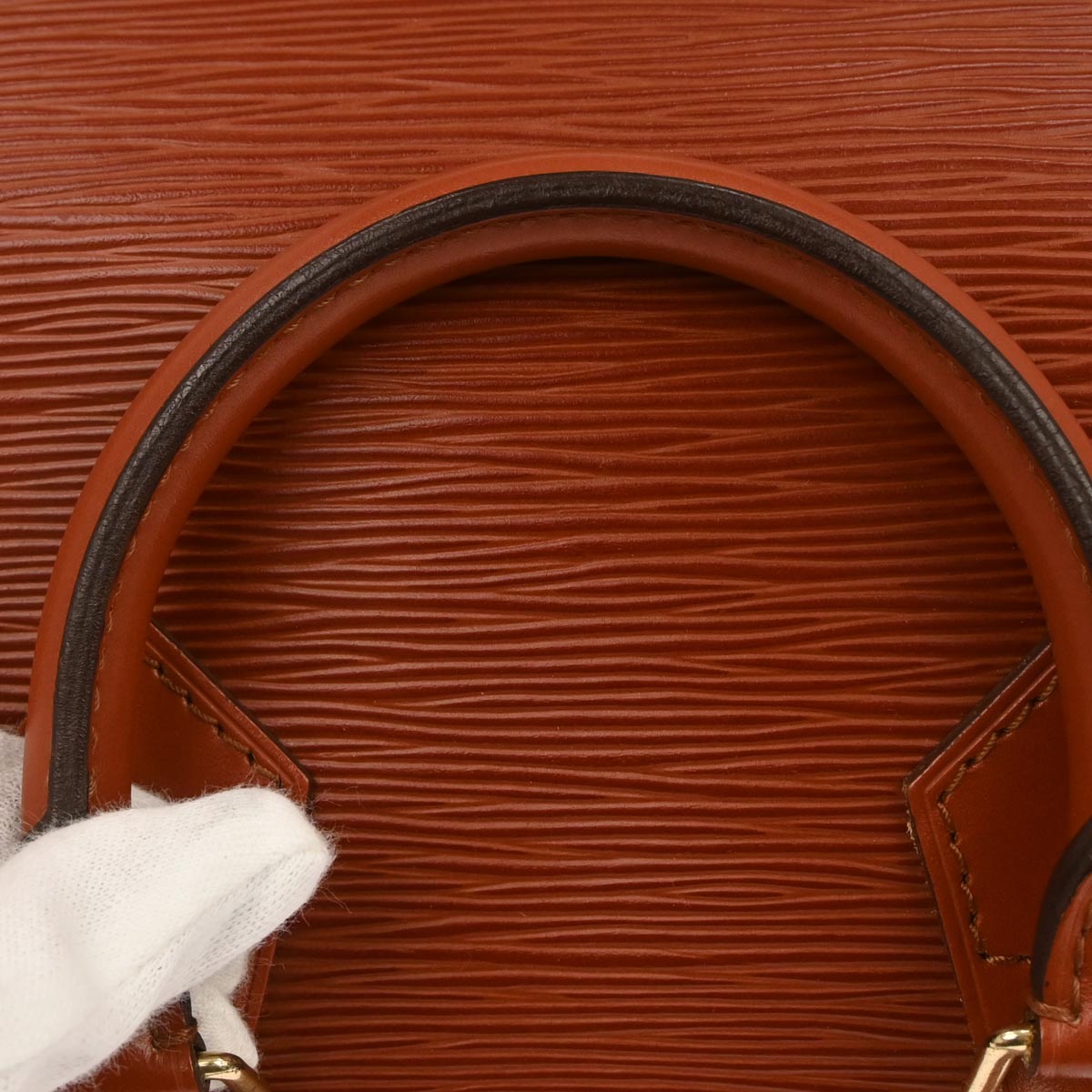 Louis Vuitton Brown Epi Speedy 25 Handbag M43013