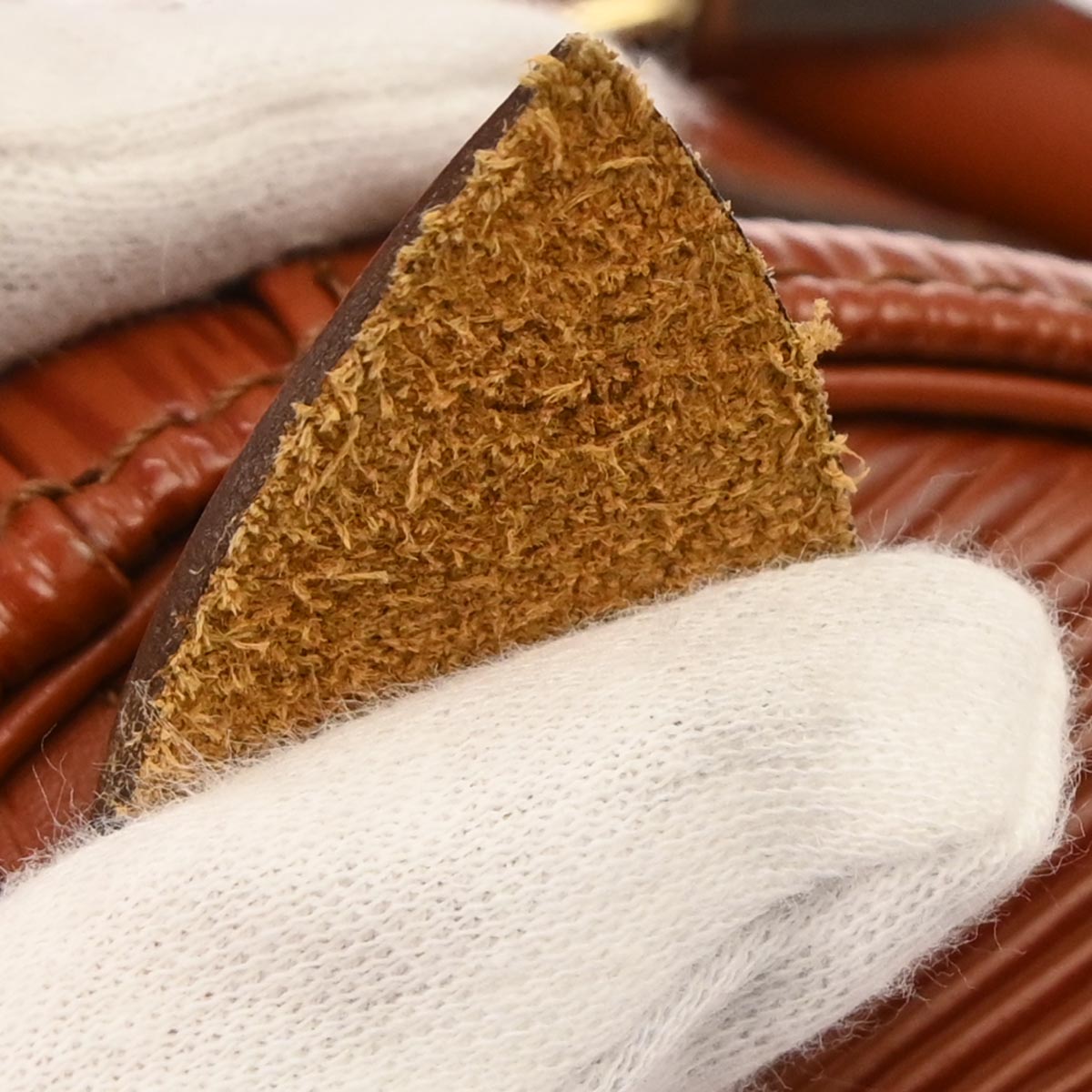 Louis Vuitton Brown Epi Speedy 25 Handbag M43013