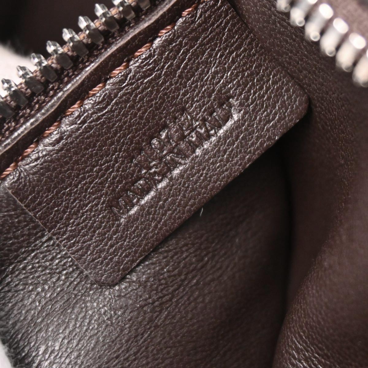 Loewe * Brown Crocodile Amazona 36 Handbag