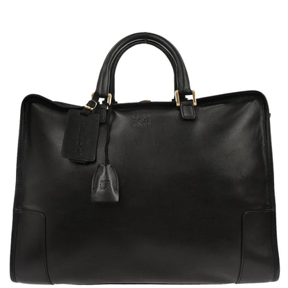 Loewe Black Leather Amazona 40 Handbag