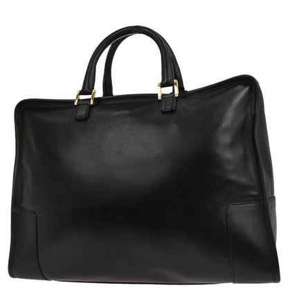 Loewe Black Leather Amazona 40 Handbag