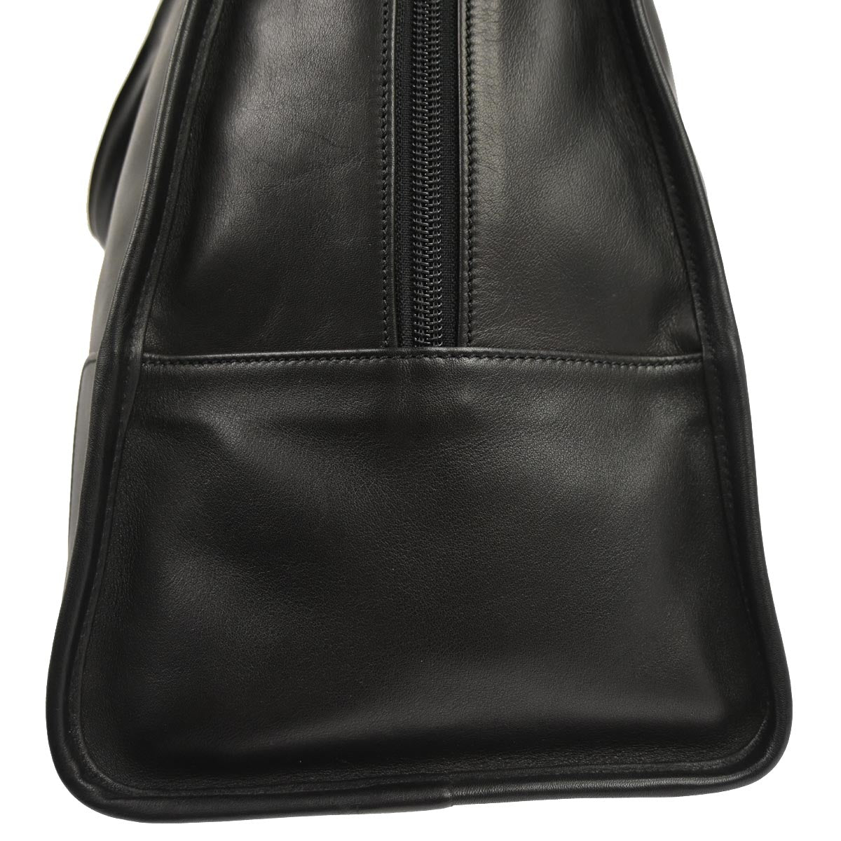 Loewe Black Leather Amazona 40 Handbag
