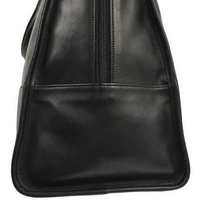 Loewe Black Leather Amazona 40 Handbag