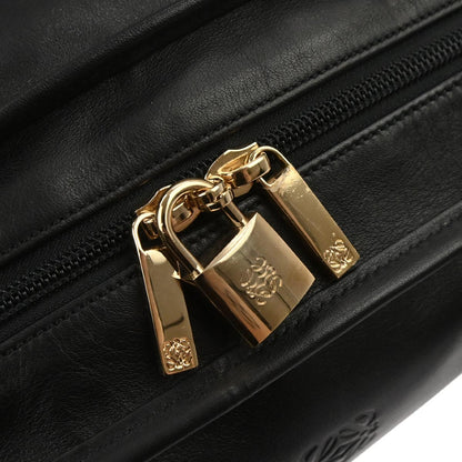 Loewe Black Leather Amazona 40 Handbag