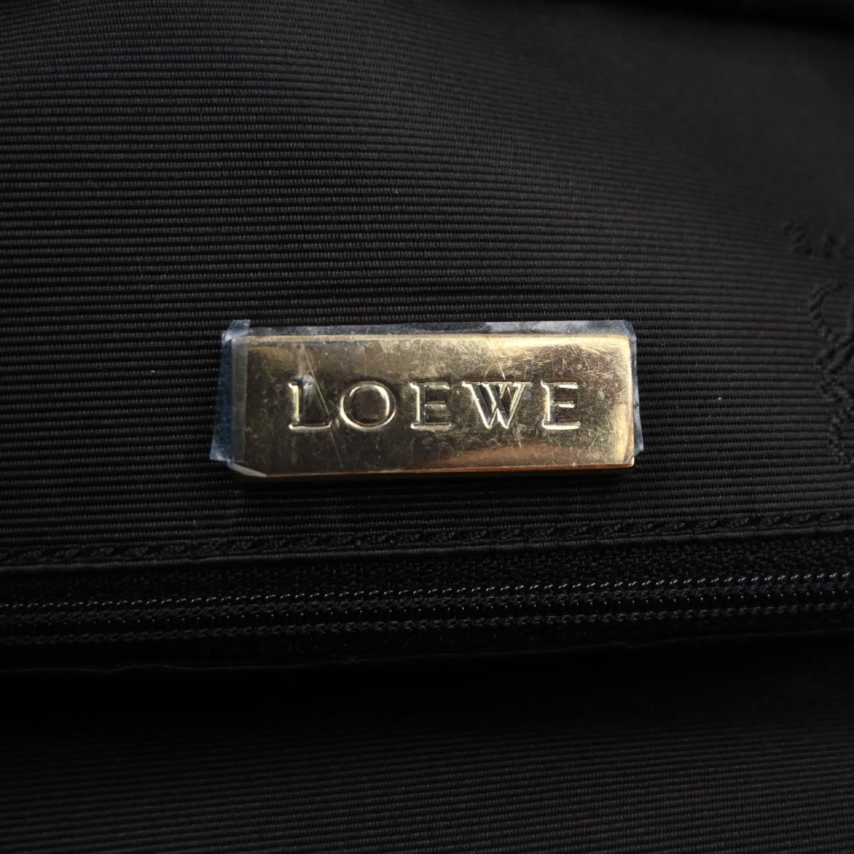 Loewe Black Leather Amazona 40 Handbag
